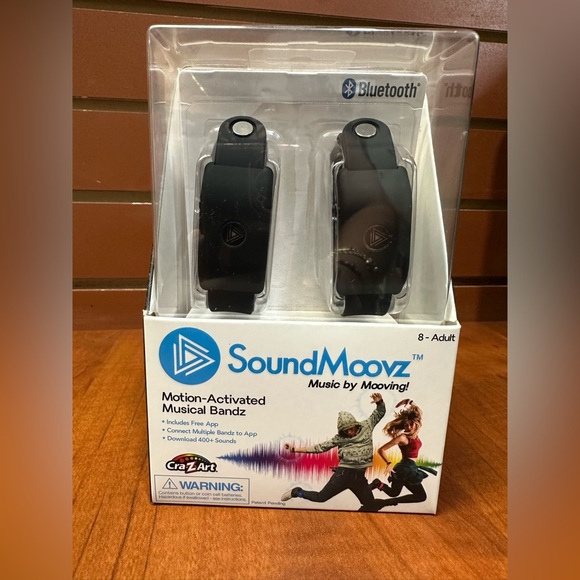 Motion-Activated Musical Bandz - Black - Picture 4 of 8